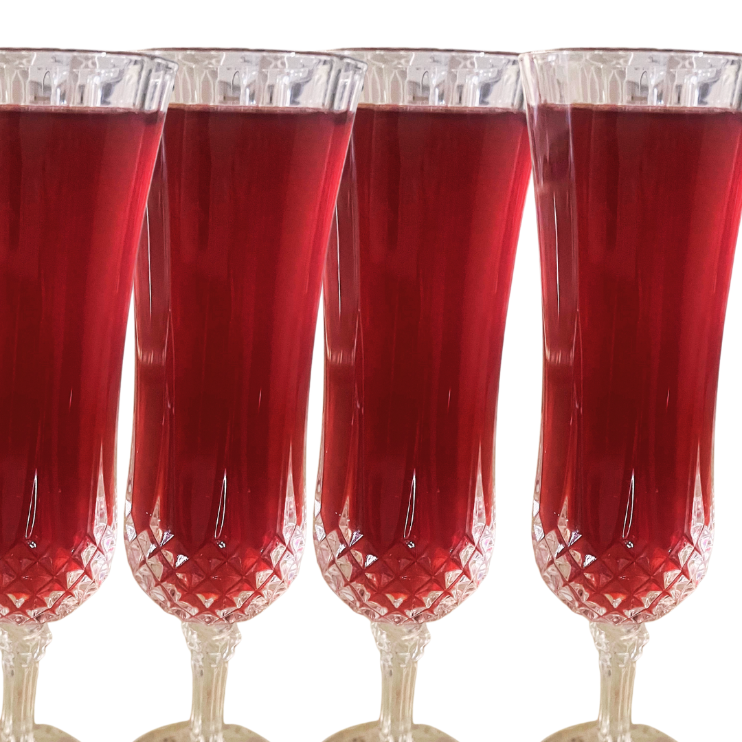 Non-Alcoholic African Hibiscus Spritz